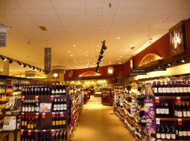 Vons Provide New Lighting in Existing Grocery Store